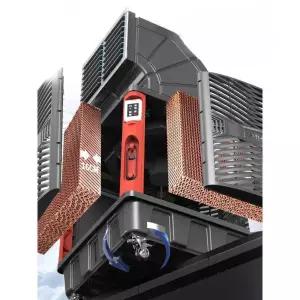 양자 이동식 냉풍기 산업용 에코 수냉식 공조선풍기 대형 공장 상용 증발식 냉풍 팬