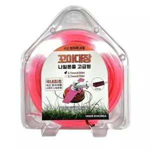 예초기나일론줄 2.7mm X 30m 예초기 나이론줄 형 꼬마대장정품