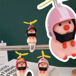 봉글 헬멧 돼지 액세서리 인형악세사리