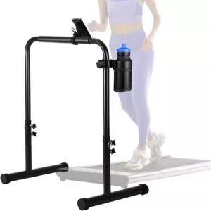 휴대폰 홀더와 컵 홀더가 있는 보행 트레드밀 패드 전용 레이누오센 대형 핸들 바 307인치에서