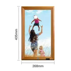 디지털 액자 벽걸이 전시 갤러리 명화 인테리어 거실 사진