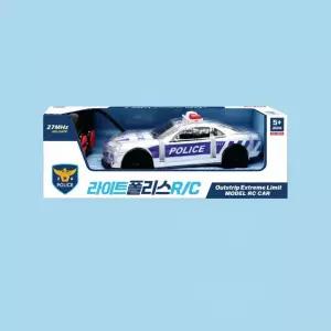 LED 라이트 무선조종 자동차 RC카 어린이 장난감 순찰차 완구 선물 랜덤발송