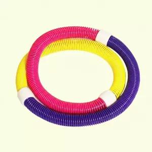 스프링 PVC 훌라후프 홈트레이닝 허리 운동기구  복부 뱃살 170cm