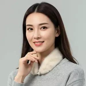 겨울머플러 1초 완성 럭셔리핏 찐 밍크 자석 쁘띠 스카프 겨울 머플러 아이보리