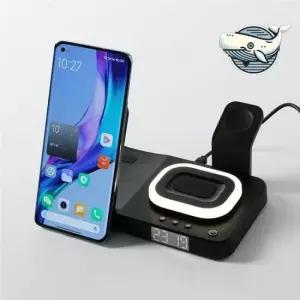 스마트충전기 스마트폰 무선 고속 충전기 시계형 멀티 기능