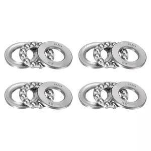 하이피코 스러스트 볼 베어링 4pcs 5100 평면 축 3-in-1 10mm x 26mm 11mm 크롬 스틸 ABEC3 단열 롤러