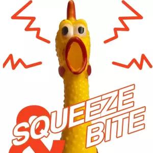 꼬끼오 크레이지 미친닭 애견 엽기닭 삑삑이 장난감 OJk7+2MDI