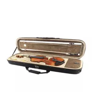 바이올린 가방 더블 주황색 상자 모델 보관 레드 스탠다드