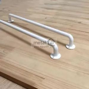 벽고리 유로 수건 걸이 백색 소 다용도 후크 소품 430mm