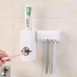 치약디스펜서 짜개 자동 자동치약짜개 걸이 치약 세트