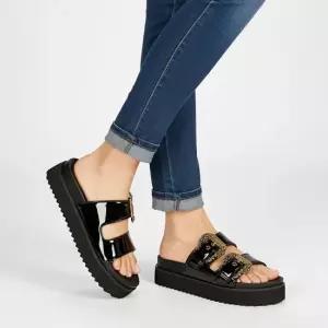 VERSACE 26SS BAROQUE BUCKLE ARIZONA SANDALS 80VA3SM1 ZS190 899) 바로크 버클 아리조나 샌들)