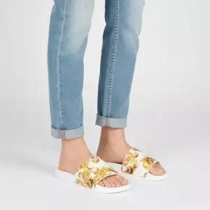 VERSACE 26SS PRINTED RUBBER SHELLY SLIDERS 80VA3SQ3 ZS365 G03) 프린트 러버 SHELLY 슬라이드)