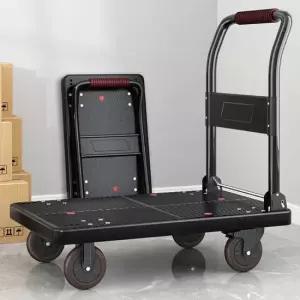 시장 저소음 접이식 핸드카트 대형 폴딩 손수레 구루마