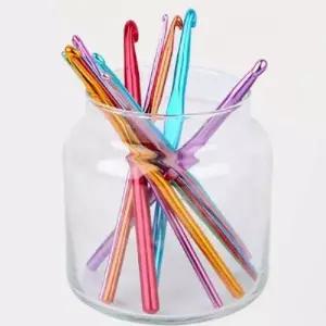 12P 컬러 뜨개질 코바늘 세트