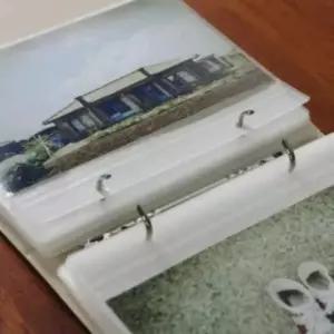 [문구] 싱글포켓 4X6 그린 미니포토카드북 포토북 포토홀더