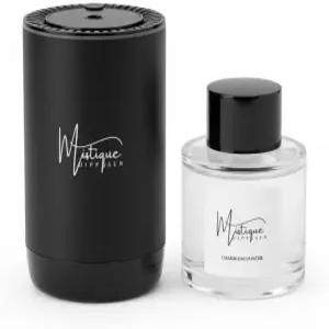 미스티크 스마트 휴대용 워터리스 자동차 및 가정용 향수 오일 디퓨저(LED 천장 조명 포함) - 에센셜