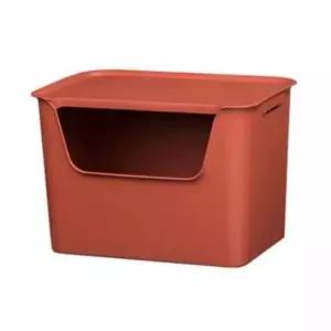 [생활] 리빙 박스 대 체리레드 옷수납박스 옷수납정리함