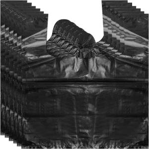 개인 쓰레기 봉투 생리대 검은색 작은 200팩 여성용 탐폰 위생용품 손잡이가 달린 플라스틱