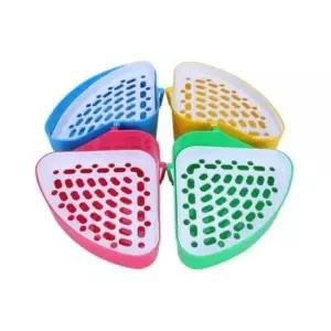 [반려] 토끼 모서리 화장실 사육장배변판 기니피그배변판