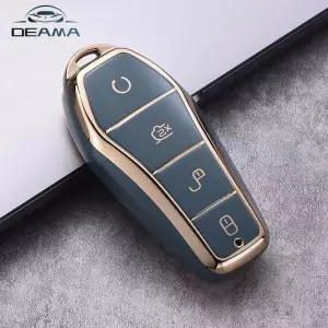 차키케이스 커버 4 버튼 TPU 차량용 키 케이스 BYD Atto 3 Han EV Dolphin 보호
