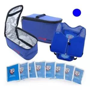 쿨조끼 스위스캠프 아이스조끼+아이스 쿨러백+냉매8개