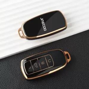 차키케이스 커버 체리 자쿠 7 J7 J8 PHEV 2025 2024 2023용 TPU 차량용 키 케이스 쉘 홀더 보호 키체인