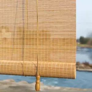 대나무발 문발 커튼 가리개 현관 창발 식당 창문 베란다