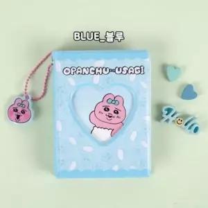 [문구/오피스] 빤쮸토끼 미니북 블루 포토카드케이스 미니포켓앨범