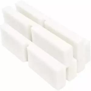 플루발 FX5 / FX6 캐니스터 필터와 호환되는 Fx4 폼 필터 패드 교체 아쿠아리움 바이오 스펀지 패드(6팩)