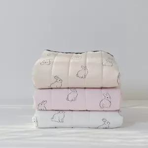 큐트버니 침대패드 사계절 고무밴딩 매트 키즈 초등학생 논슬립 매트리스패드 SS Q