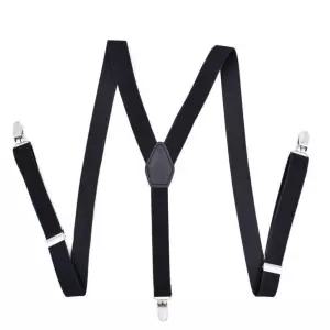 남성 Y자 서스펜더 멜빵 남자 밸빵 맬빵 블랙컬러 peQ2+5Ysi