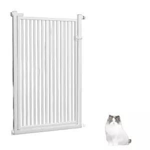 펫도어 펜스 고양이 안 울타리 도어 강아지 7478 출입 높이 수동 cm 80cm