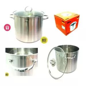 HIMMEL 힘멜 대형 스텐레스 곰솥 32cm/30cm/28cm 택1 곰국용냄비