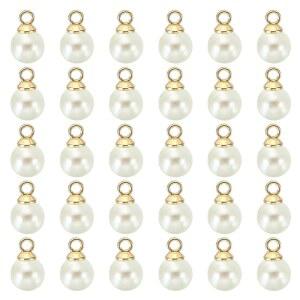 파티킬 진주 귀걸이 목걸이 공예를 DIY 펜던트 구슬 100개 팔찌 위한