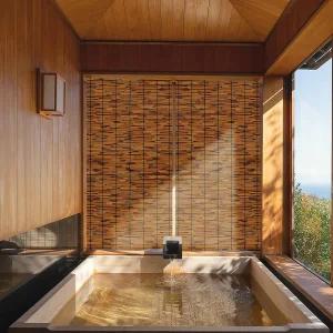 파크나노 내추럴 리드 펜싱 4피트 X 13T 스크린 발코니 펜스 대나무 야외 뒷마당 파티오 ( 브라운 )