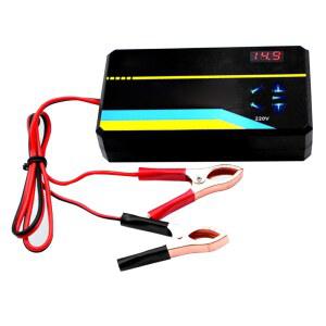 1개 차량용 컨버터 인버터 전원 DC 12/24V에서 DC 220V 인버터 포트 어댑터 200W 차량 장착 다기능 인버터