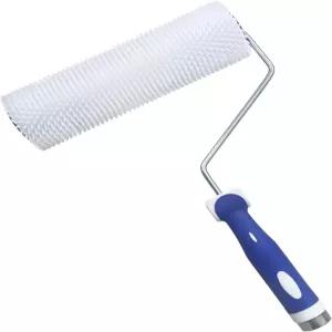 23cm/9인치 1PC 에폭시 바닥 페인트 스파이크 롤러 - 높이 공기 방울 제거 도구 라텍스 시공에 적합한