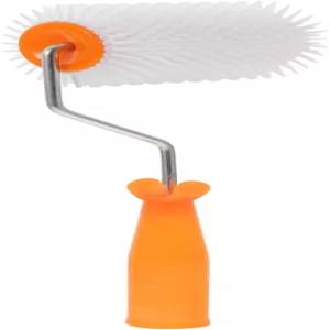 DIYA 셀프 레벨링 스파이크 롤러 11.41인치 페인트 버블 제거 도구 디포밍 장치 시멘트 바닥 에폭시