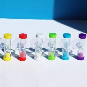 흡착식 모래시계 3분 타이머 미니 양치 알리미 vGv3+7Fuv