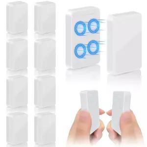 16pcs 야외 커튼 무게 업그레이드된 헤비 듀티 방수 자석 야외용 가정용 파티오 드레이퍼 샤워기 깃발