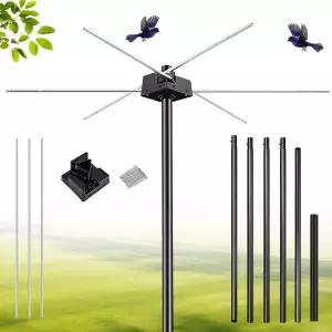 야오콤 15인치 망원경 마틴 하우스 구르드 폴 행거 및 장착 액세서리가 포함된 퍼플 하우징 키트 내구성