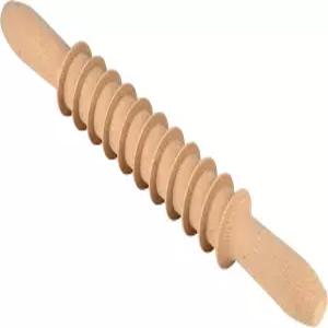 너도밤나무 14mm 파파델 파스타 커터 면 격자 롤러 도커 반죽 나무 롤링 핀 스파게티 메이커 국수 주방