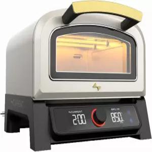 현재 모델 P 스마트 전기 피자 오븐 12인치 최대 850°F 8가지 조리 모드 온도 모니터링 및 맞춤형