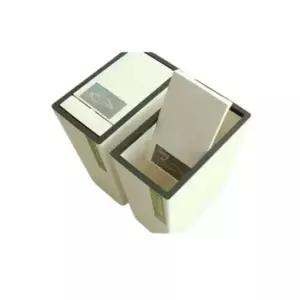 직사각 스윙 휴지통 6.5L 회사쓰레기통 사각휴지통 사무실휴지통