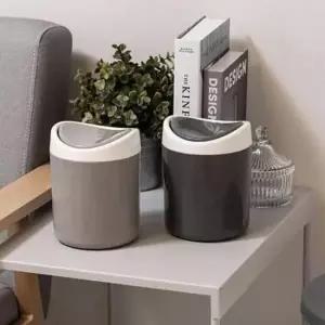 스윙 휴지통 소 1.5L 쓰레기통 미니스윙휴지통