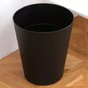 휴지통 블랙 오픈휴지통 방쓰레기통 오픈형휴지통