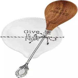 머드 파이 서카 스푼 12.5인치 5인치 다이아 휴식을 주세요