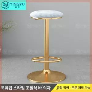 높은화장대의자 높낮이 조절 골드 파우더룸