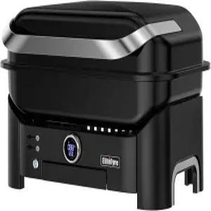 아파트용 스마트 온도 조절 기능이 있는 엘리트파이어 볼텍 전기 그릴 - 발코니 및 데크용 6-in-1 무연