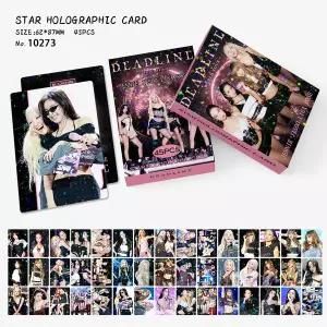 댄스복 방송 아이돌 무대 의상 발표회 45개/세트 핫걸즈 로모 스타 포토카드 카드 팬 컬렉션 프린트